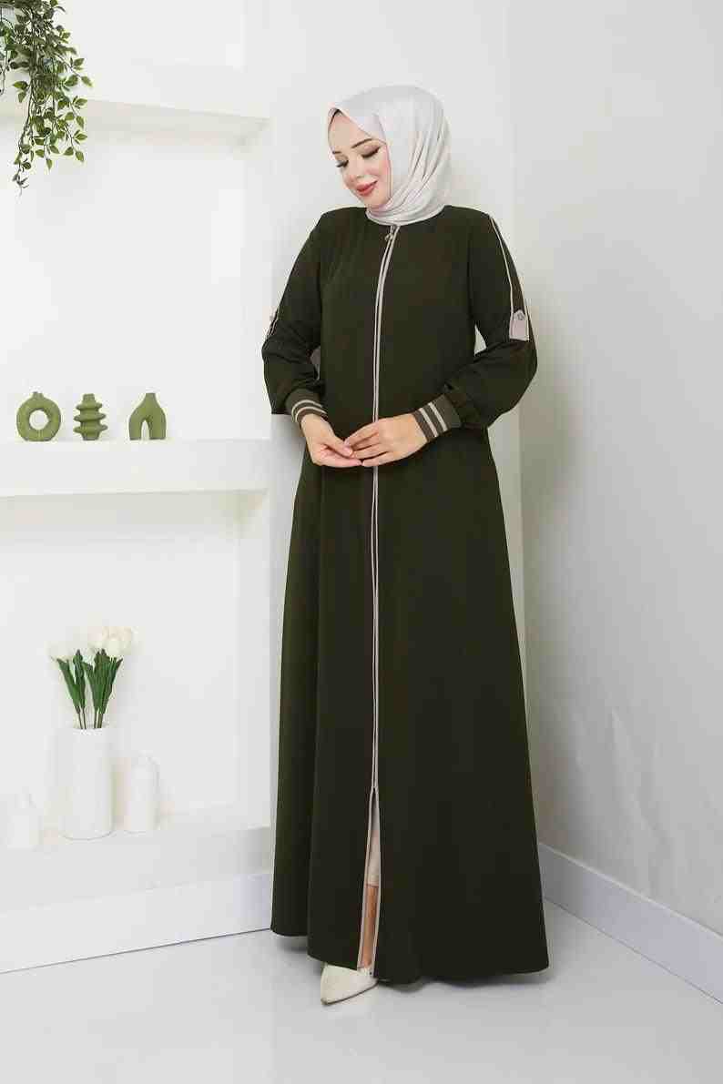 Chic Abaya with Hidden Zipper | Infinite Vibes - INFINITE VIBES