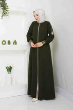 Chic Abaya with Hidden Zipper | Infinite Vibes - INFINITE VIBES