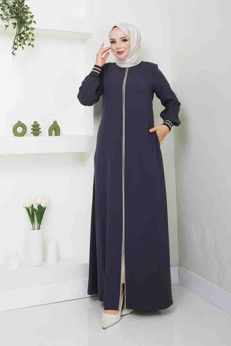 Chic Abaya with Hidden Zipper | Infinite Vibes - INFINITE VIBES