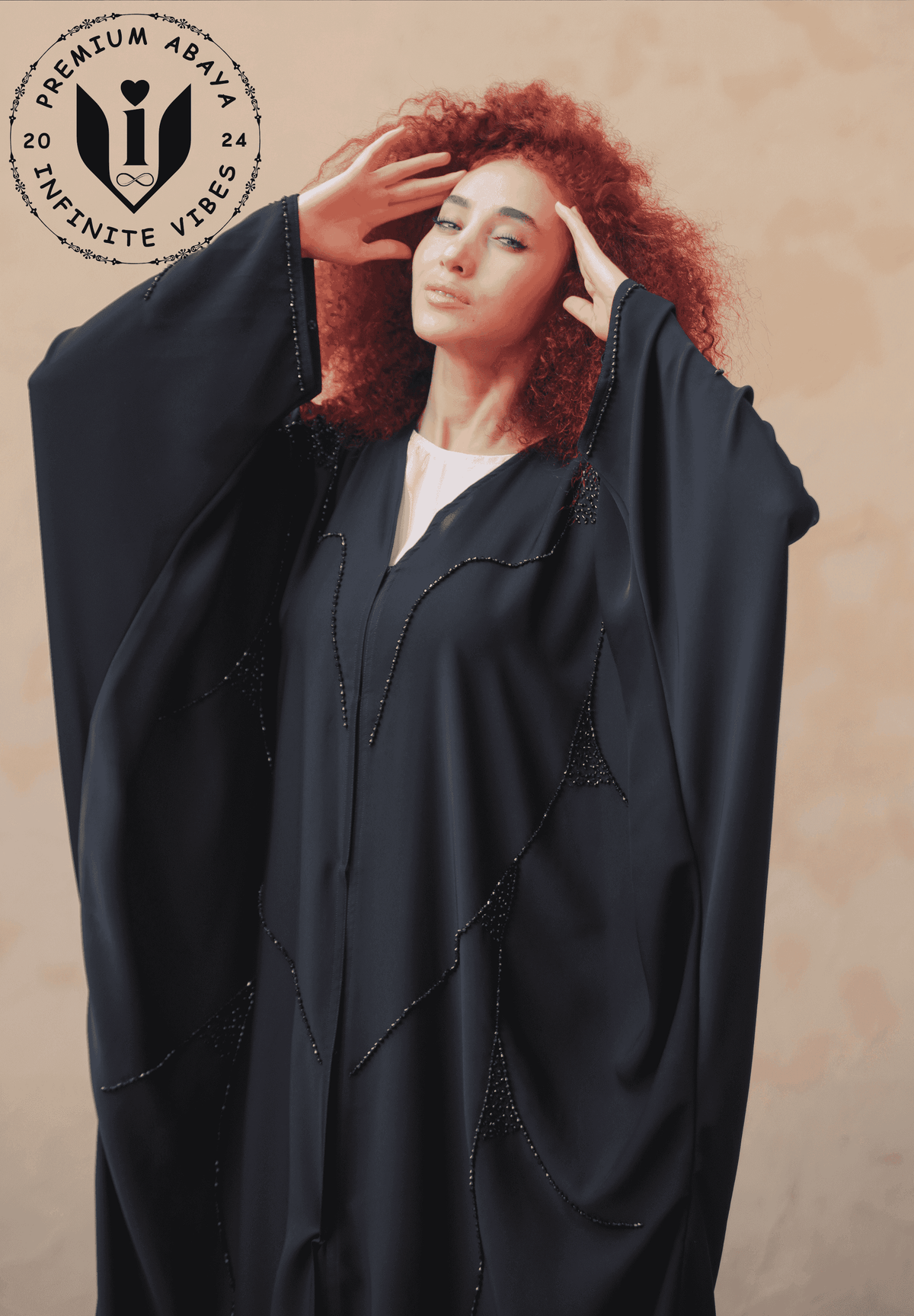 Stunning Butterfly Abaya Design with Stone Work with a sheila | Modest Fashion | Abaya Collection - INFINITE VIBES