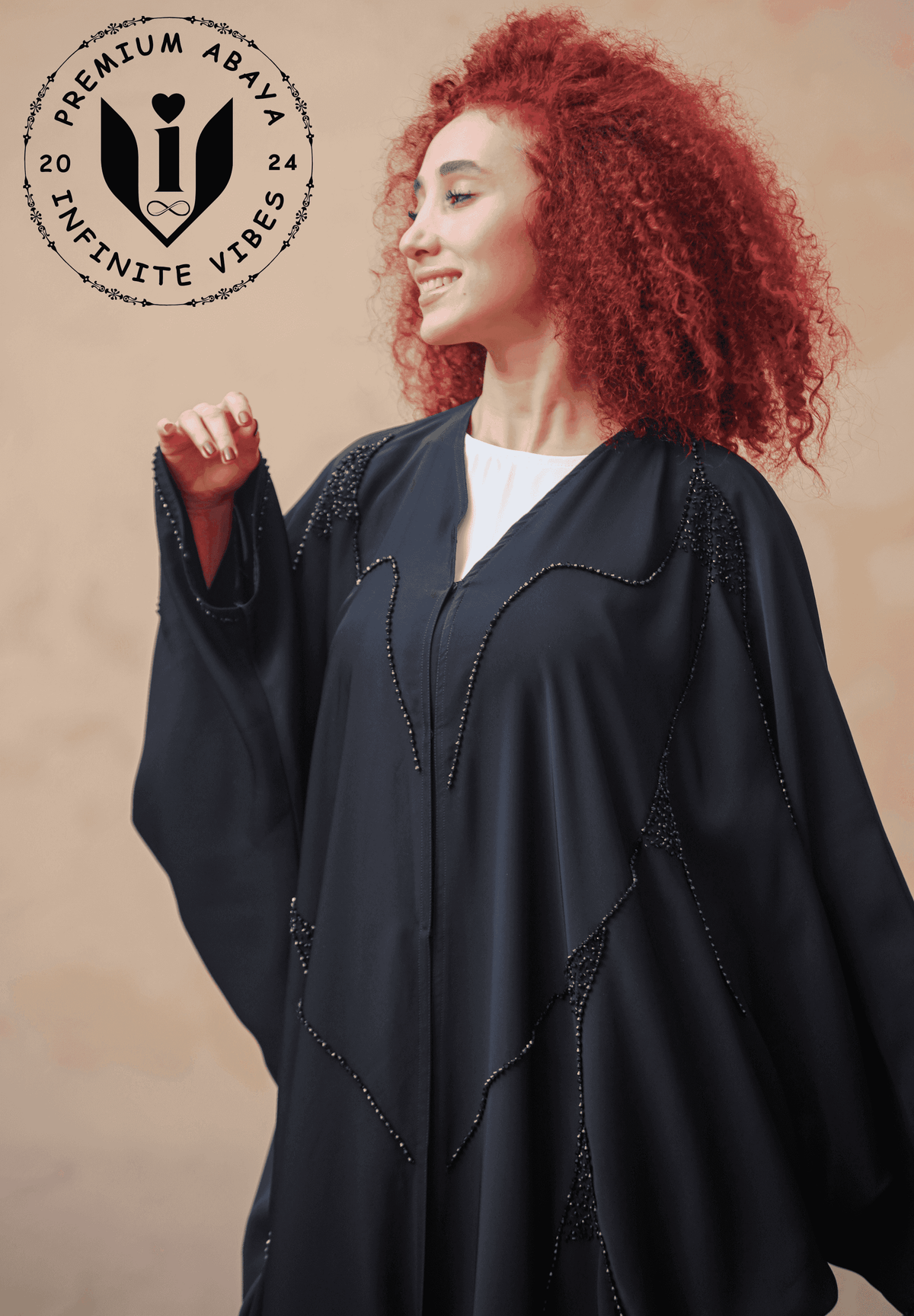 Stunning Butterfly Abaya Design with Stone Work with a sheila | Modest Fashion | Abaya Collection - INFINITE VIBES