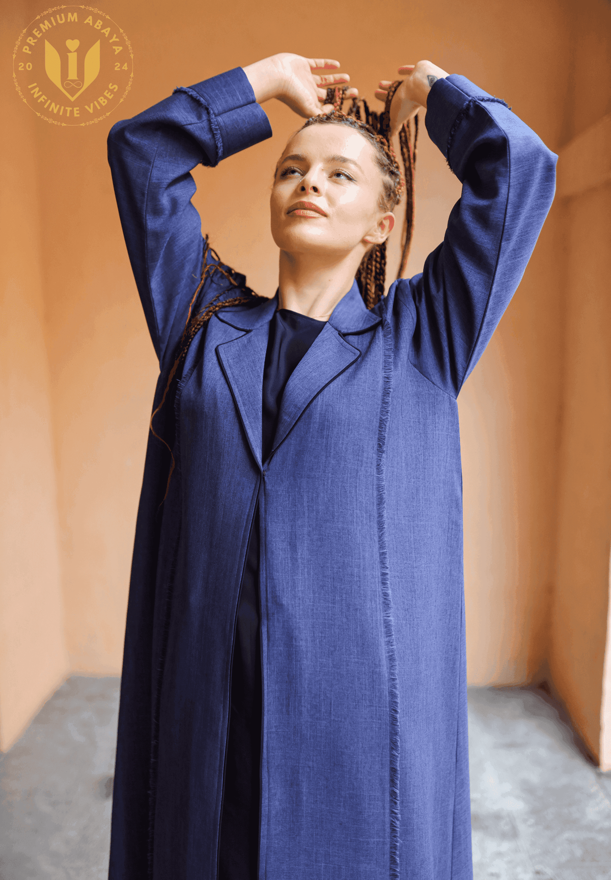 Travel Abaya: Comfort, Style, and Durability with a sheila | Quality Fabric | Abaya Essentials - INFINITE VIBES