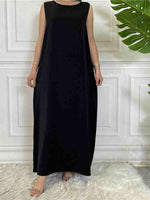 Black_dress_abaya_inner_abaya_dress_abaya_inner_ajman_uae_INFINITE VIBES ABAYAS