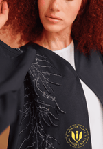 Exquisite Black Abaya: Unparalleled Quality Handwork and Unique Design for Timeless Elegance with Sheila - INFINITE VIBES 